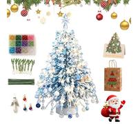 DIY Beaded Christmas Tree Kit, Handmade Mini Desk Xmas Bead Art (#B)