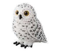 Diy Bird Beading Kit - Handmade Bird Beadwork Funny Beading Art | 3d Animal Diy Kit, Colorful Feathered Bead Craft Pack for Home Desk Shelf Decor Backpack Charm Party Favors Art Class Holiday