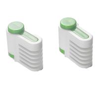 Diy Cake Slicer Stratification Auxiliary Bread Slice Cut 5 Layers Slicer Cutting Fixator Tools (Green2Pcs)