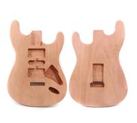DIY Chitarra Corpo HSH pickup intero legno di mogano per ST stile parte di ricambio incompiuto bullone su