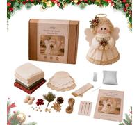 DIY Christmas Doll Sewing Kit - Cloth Christmas Sewing Craft Elk Decoratio