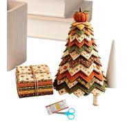 DIY Christmas Fabric Tree - Pre-Cut 3D Sewing Craft Kit For Adults & Kids