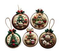 DIY Christmas Felt Patch Kit with Pre-Cut Felt Sheet Xmas Felts Mending Kit Multi-Purpose Holiday Shapes Felts Patch Suit Beginner-Friendly Handmade Gift