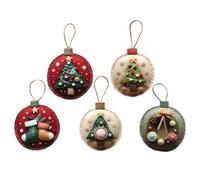 DIY Christmas Felt Patch Kit with Pre-Cut Felt Sheet Xmas Felts Mending Kit Multi-Purpose Holiday Shapes Felts Patch Suit Beginner-Friendly Handmade Gift