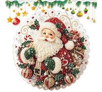 DIY Christmas Rhinestone Art - Pearl Painting Kit For Tree & Window Decor