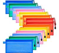 DIY Crafts Astuccio con cerniera, impermeabile, in plastica, a doppio strato, per matite e cosmetici, accessori da viaggio, 7 colori, 7 x 2 = 14, Pattern No #1 14x1, Hobby. DIY Crafts