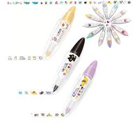 DIY Cute Animals Press Type Decorative Pen, DIY Lace Decoration Tape Pen, Animal Press Decorative Pens, Creative Cartoon Pattern Decorative Tape, Lace Correction Tape Roller Pen For Kids (3PCS-B)