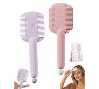 DIY Hair Thinning Comb Adjustable Blade Dual-Sided Hair Razor with Lock