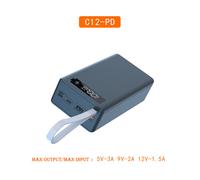DIY Li-ion Battery Pack Kits Box Holder per 12pcs 18650 Mobile Power Solderless