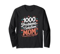 DIY Mama One Solution mom Mother’s Day Maglia a Manica