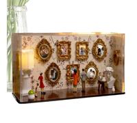 DIY Museum Kit Tiny Picture Craft Case with 5 Figurines