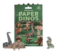 DIY Paper Cats, 3D Paper Cats Origami, Cute Kitten Origami Papercraft Figures Fold, Animal Papers Sculpture for Teens & Adults,Decorative Papercraft Craft Set (Dinosaur)