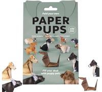 DIY Paper Cats - 50 Sheets DIY Origami Paper to Fold Cute Cat Figures, Animal Papers Sculpture for Teens & Adults, Desk Decoration (Dog)