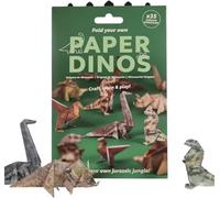DIY Paper Cats - 50 Sheets DIY Origami Paper to Fold Cute Cat Figures, Animal Papers Sculpture for Teens & Adults, Desk Decoration (Dinosaur)