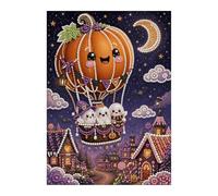 DIY Pearl Art Kit | Christian Pumpkin Ghost Craft Set | For Halloween Decor