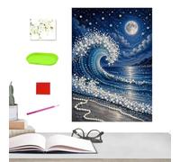 DIY Pearl Painting Kit, 5D Special Shape, Handmade Relaxing Art Craft Set