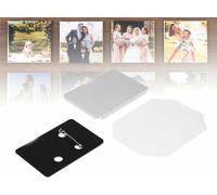 DIY Photo Badge Press Machine Magnet Maker Consumables Frigorifero Magnet Making Machine Kit Uso Nei Frigoriferi E Ovunque Ci Sia Ferro, Acrilico/Cartone