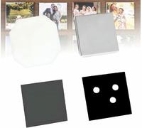 DIY Photo Badge Press Machine Magnet Maker Consumables Frigorifero Magnet Making Machine Kit Uso Nei Frigoriferi E Ovunque Ci Sia Ferro, Acrilico/Cartone