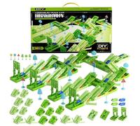 DIY Puzzle Car Race Track Set - Interactive Educational Toy for Kids