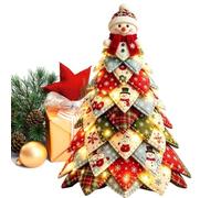DIY Quilted Christmas Tree - Seasonal Quilting Art Craft with Light