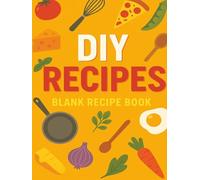 DIY Recipe: Blank Recipes Book Fill in your favorites Personalized recipe book