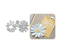 DIY Scrapbooking Artist - 1 fustella in metallo a forma di margherita, stencil per scrapbooking, per realizzare biglietti, album fai da te, goffratura, artigianato, 2019