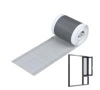 DIY Screen Repair Tape, Waterproof Cuttable Mesh Patch, Window Screen Fix Tape Strong Adhesive Precision Design for Home Bedroom Living Room Bathroom Kitchen Apartment Dorm Office Garage Indoor Use