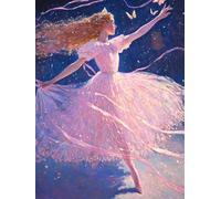 Diy Set Ricamo Perline Ballerina Kit Per Ricamo A Punto Croce,Pittura Fai Da Te Con Perline,Arazzo 3D,Seed Bead Embroidery Kits 9CT 50x60cm