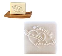 DIY Soap Stamp Resina timbro sapone timbro naturale fatto a mano sapone albero modello di stampa sapone fatto a mano Personalità resina mini timbro fare il sapone