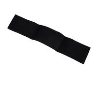 DIY Suede Leather Car Steering Wheel Cover Needle Thread Anti-slip Black 38cm