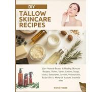 DIY Tallow Skincare Recipes: 250+ Natural Beauty & Healing Skincare Apothecary Recipes; How to make Balms, Salves, Lotions, Soaps, Masks, Sunscreens, Serums, Moisturizers, Beard Oils & More