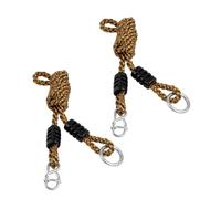 DIYCUT 2 Pezzi Cinghie per Altalena, Corda per Amaca da 1,8 m, Corda per Altalena da 300 kg, Resistenti alle Intemperie per Amache da Campeggio, Altalene e Sedie Sospese