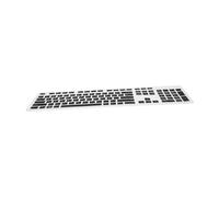 DIYEAH 1 Copertura Protettiva Antipolvere per Tastiera Compatibile con Dell e Flessibile e Non Tossica Colore Nero Semi Trasparente