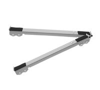 DIYEAH 1 Paio Mobile Mobile Rulli Per Apparecchi Estensibili Slider Cursori Supporto Regolabile Ruota Mobile Della Rondella Espandibile Stand Metallo Grigio Colore Casuale