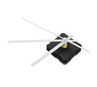 DIYEAH 1 Pz Movimento dell'orologio al Quarzo meccanismo Riparazione Parti di Orologio meccanismi lancette dell'orologio d'Argento lancette Corte Kit Orologio plastica Bianca