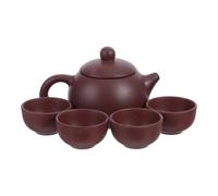 DIYEAH 1 set composto da teiera Zisha da 150 ml e tazza da tè in argilla | Accessori per la cerimonia del tè Gongfu per la decorazione del tavolo in un giardino zen giapponese, ideali come regalo di