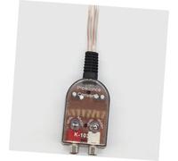 DIYEAH 1 set Convertitore Audio Adattatore Per Auto Convertitore Alto A Altoparlanti Convertitore Audio Per Auto Convertitore Audio Ad Per Auto 2 pezzi