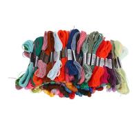 DIYEAH 1 set di filo da cucito: filo da ricamo portatile, colori decorativi per il fai da te, punto croce, braccialetto dell'amicizia, arte con fili e forniture per cucito professionali