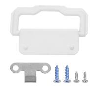 DIYEAH 1 set di maniglie per tende da congelatore per supermercati - Tirante per tapparelle con gancio per accessori per tende da armadietto per alimenti freschi e verdure in plastica