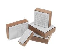 DIYEAH 1 Set di Timbri per Diario: Timbro Decorativo in Gomma - Piani E Programmi Stencil per Attività di Diario, Pianificatore, Lettere, Album, Biglietti, Artigianato - Stile 2