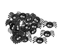 DIYEAH 1 Set Etichetta di Halloween Ragno Gonfiabile Giocattoli Accessori Halloween Decorazione Halloween Decorazioni di Halloween da Appendere Adorabile Ornamento di Ragno Carta 50 Pezzi