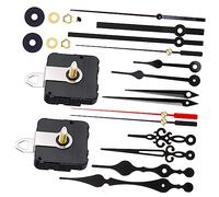 DIYEAH 1 Set Guarda Il Set Ticchettio Orologio d'Argento Moderno Kit Orologio Orologio Digitale con Ampio Display Movimento Dell'orologio Scheletro Precisione per retrò Plastica