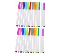 DIYEAH 1 Set Pennarelli Colorati Solubili Per Lavagna Gessetti Liquidi Cancellabili Polvere Per Scuola Set Colori Vivaci Per Disegno E Insegnamento 24 Pezzi