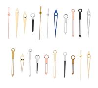 DIYEAH 1 Set Set di lancette delle Ore e dei Minuti lancetta sostituibile dell'orologio Guarda Le lancette di Ricambio di Grandi Dimensioni Accessori per Orologi Mano minuta Alluminio