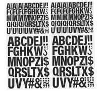 DIYEAH 10 Fogli Toppe Termoadesive Lettere di Colore Scuro per Abbigliamento DIY Decorazione Facile da Applicare su Jeans Giacche Magliette Zaini