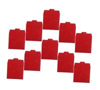 DIYEAH 10 Pezzi Buste per CD e Dvd in Carta Rossa, Custodia Portatile Compatibilità Versatile per Archiviazione e Protezione Dischi