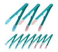 DIYEAH 10 pezzi di pettine spazzola per rimuovere le macchie di lacrime - pinzette per spazzola per occhi per cani - strumenti per la toelettatura degli animali domestici per cani e gatti che