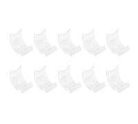 DIYEAH 10 Pezzi Supporti per Cellulare Trasparenti in Multiuso per Esposizione e Organizzazione Leggeri e Resistenti per Casa Ufficio Negozi e caffè