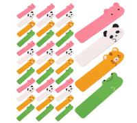 DIYEAH 10 Serie Etichette Indice Animali PET Scrivibili, Riposizionabili, Resistenti allo Strappo allo Sbiadimento, senza Residui, per Raccoglitore e Decorazione, Segnapagina Adesivi