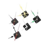 DIYEAH 10 Set Accessori del Movimento corredo del meccanismo dell'orologio Rustico Movimento dell'orologio al Quarzo Fornitura Orologio Fai da Te Parti dell'orologio da Parete plastica